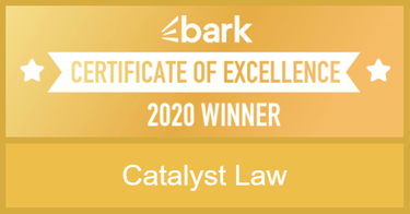 Certificate of Excellence - 2020 Winner - Catalyst Law